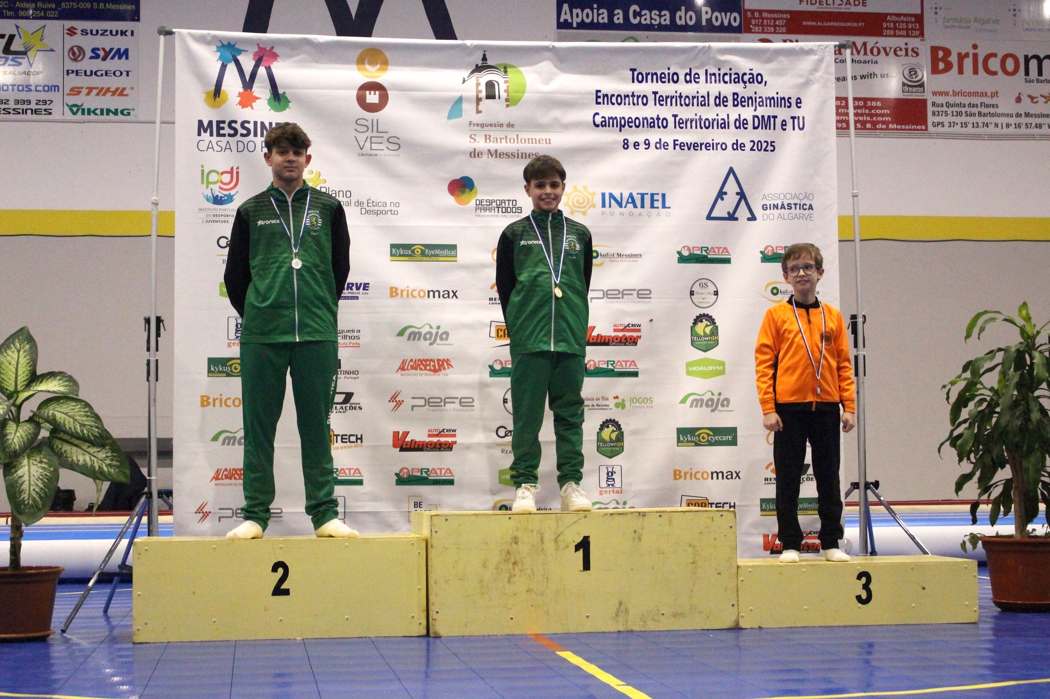 Gymnasts of the Sportinguista nucleus of Olhão win 39 medals and 2 trophies