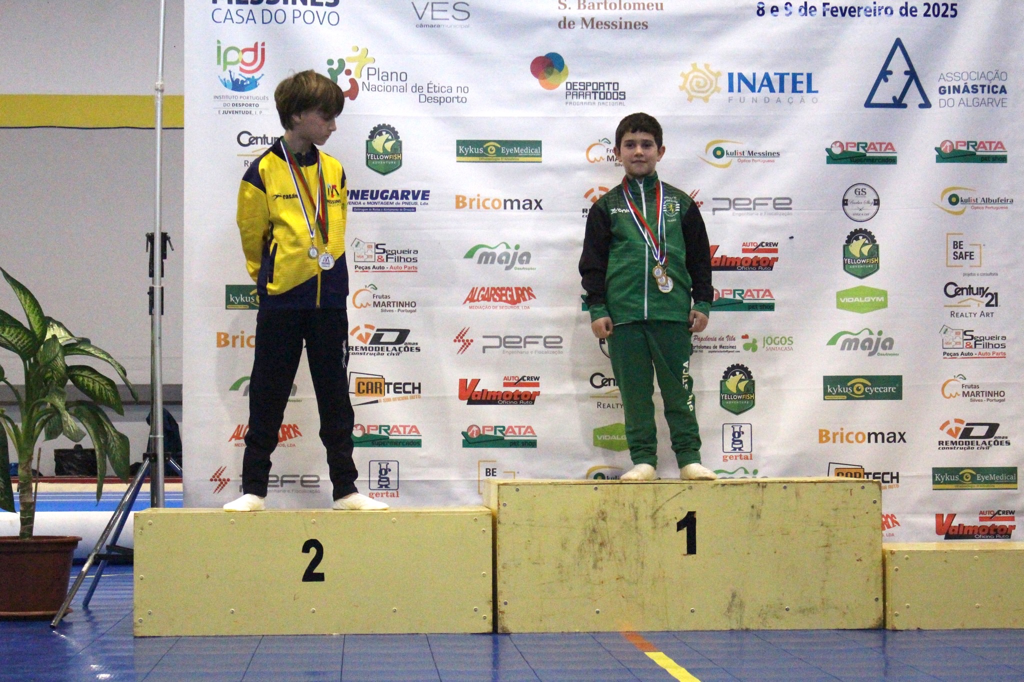 Gymnasts of the Sportinguista nucleus of Olhão win 39 medals and 2 trophies