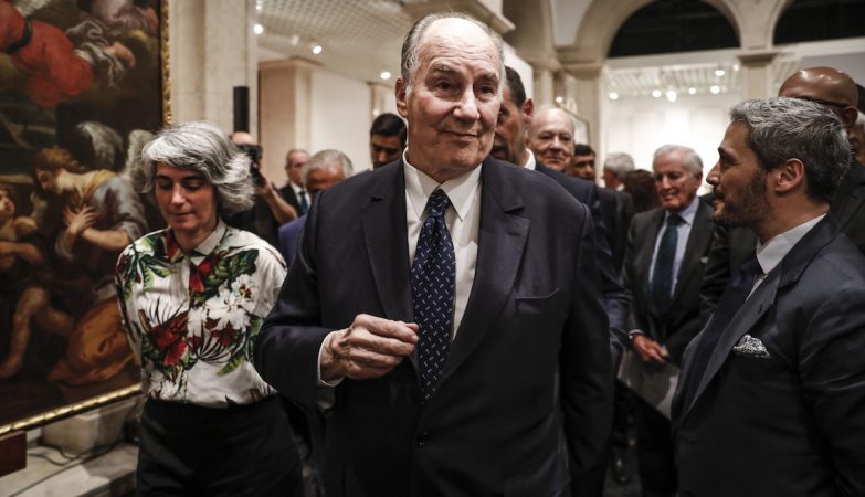 Prince Karim al-Hussainini, Aga Khan IV, leader of Muslims Ismaelites died