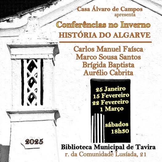 Casa Álvaro de Campos and Tavira Municipal Library welcome poetry, music and heritage