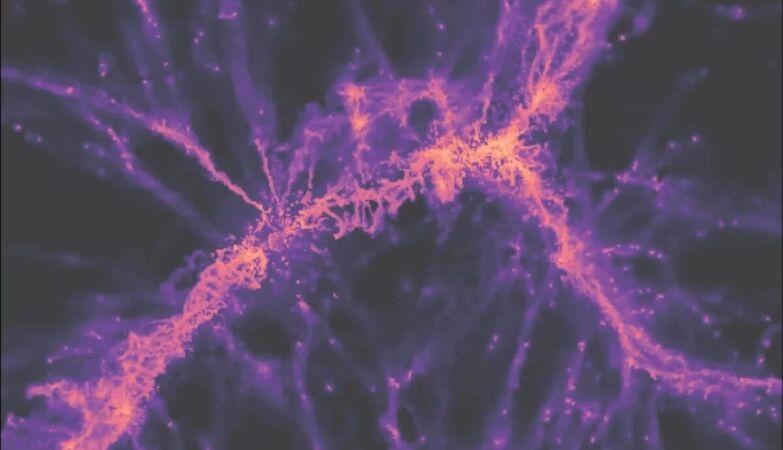 Scientists capture an unprecedented image of the cosmic web that connects the galaxies