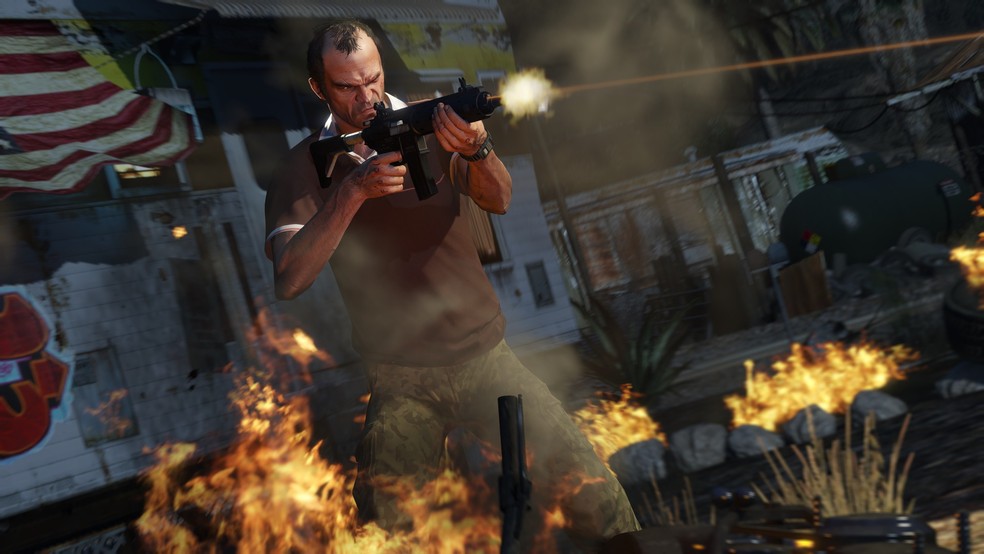 Chaotic and funny, Trevor stands out for being very unpredictable throughout the history of GTA V - Photo: Disclosure/Rockstar Games