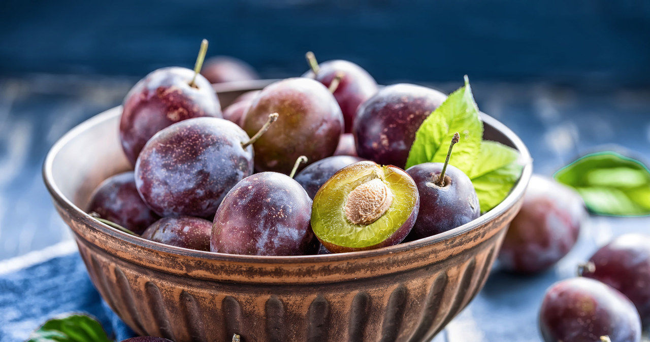 Plums are rich in B /123RF /PICSEL vitamins
