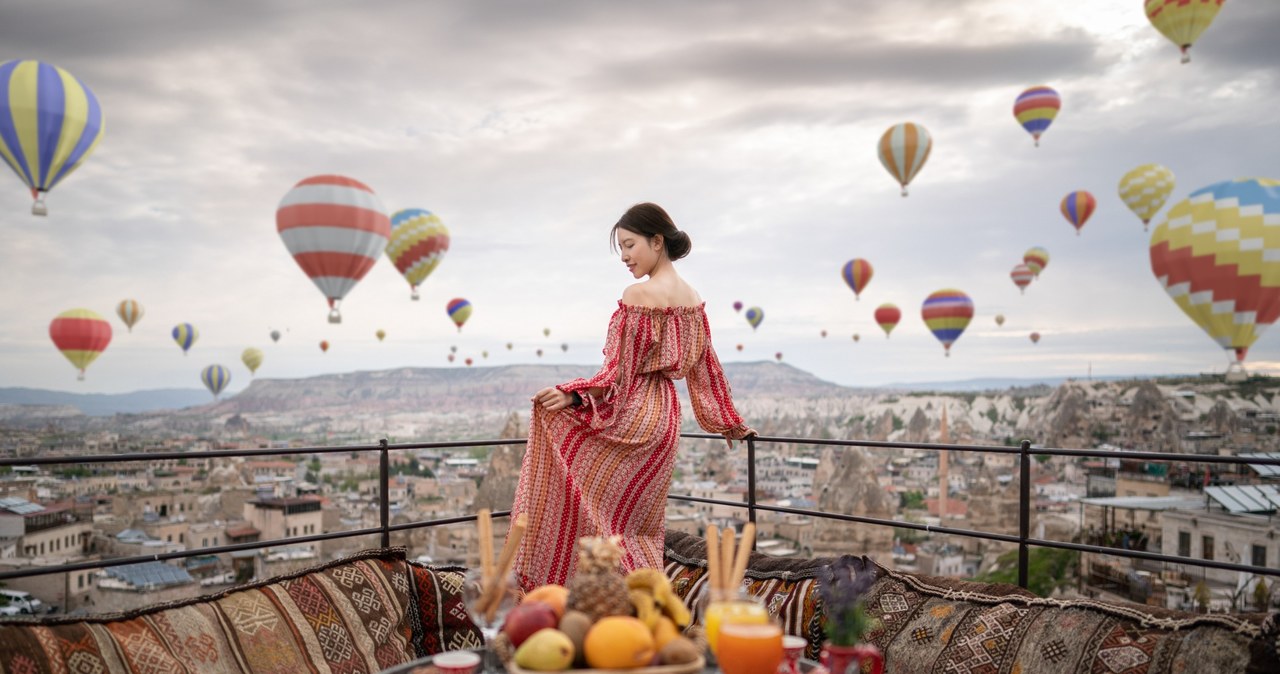 Cappadocia is primarily colorful balloons, but also great food /123RF /PICSEL