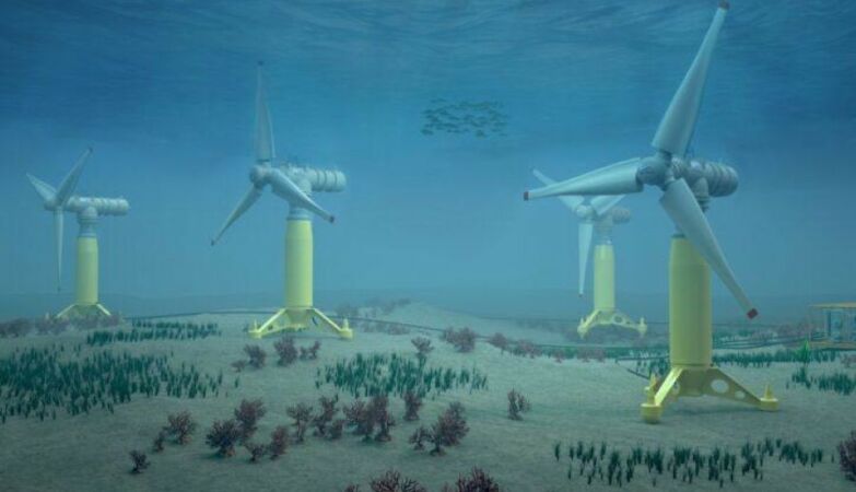 Here are the most powerful underwater turbines in the world. Will give power to 15 thousand homes per year