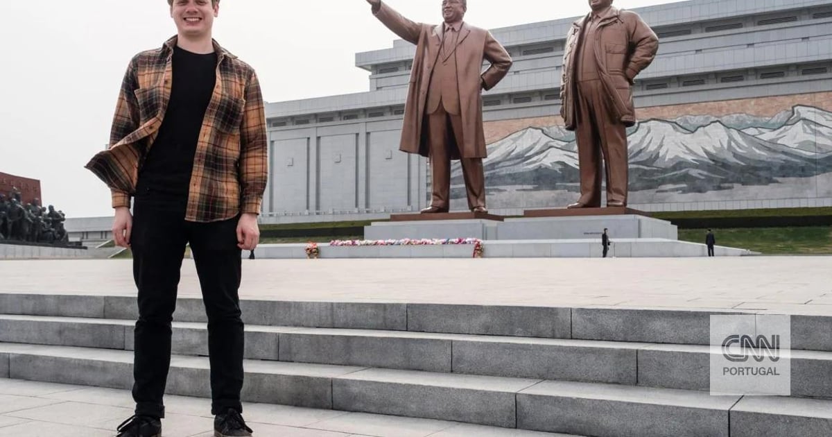 Many tourists are prohibited from visiting North Korea. This spent six digits to do so