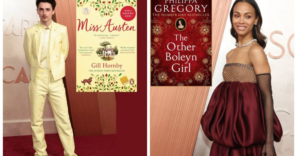 Famous book chain makes 'match' fun between book covers and Oscar looks