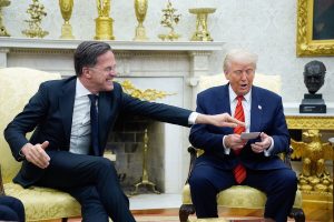 Mark Rutte tore Trump of compliments - but didn't need