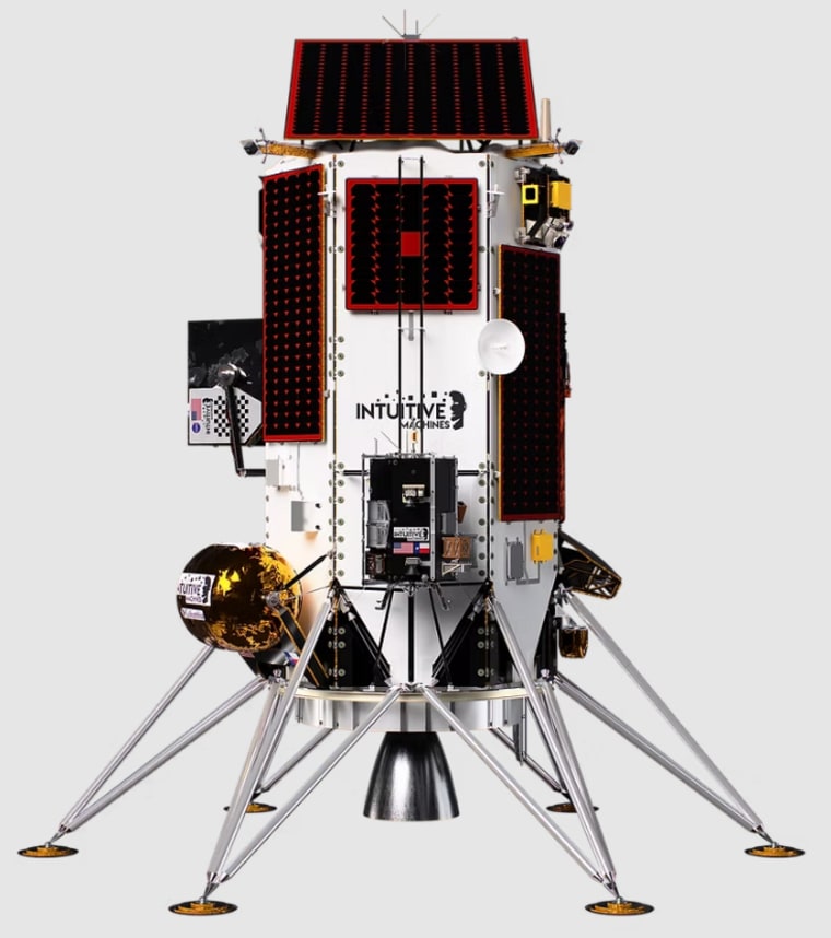 Intuitive Machines' "Athena" lunar lander.