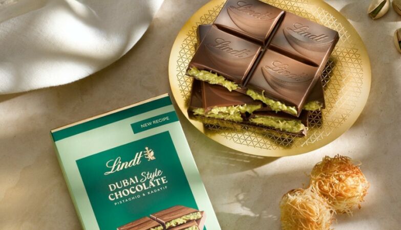 Dubai chocolate arrived at Lindt Portugal.