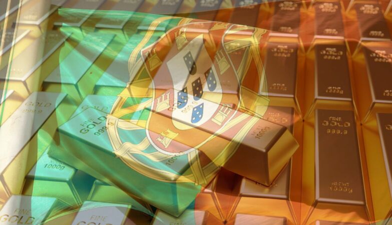 Portugal is the 7th country in the world with most gold per capita