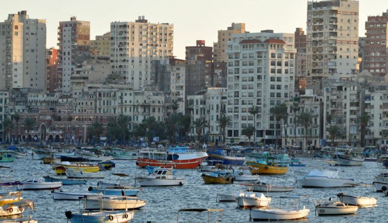 The ancient Egyptian city of Alexandria is falling apart. It is the fault of the sea