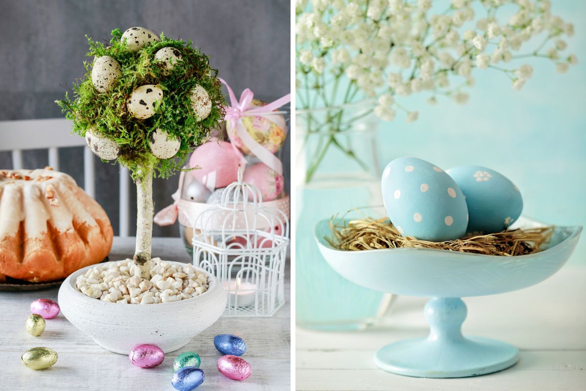 DIY Easter Centerpiece