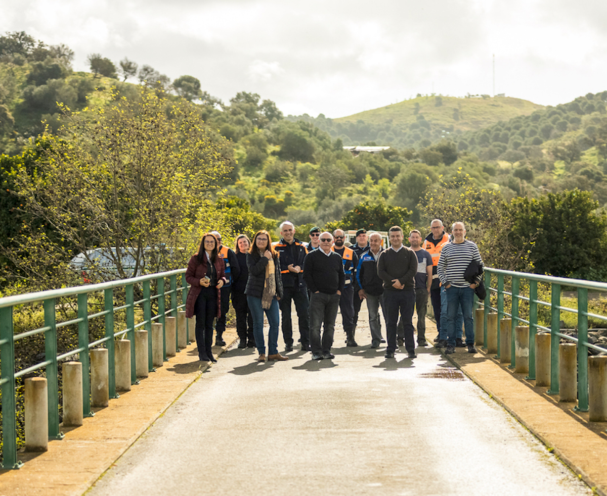 Odeleite and bunk dams perform discharges after years of drought