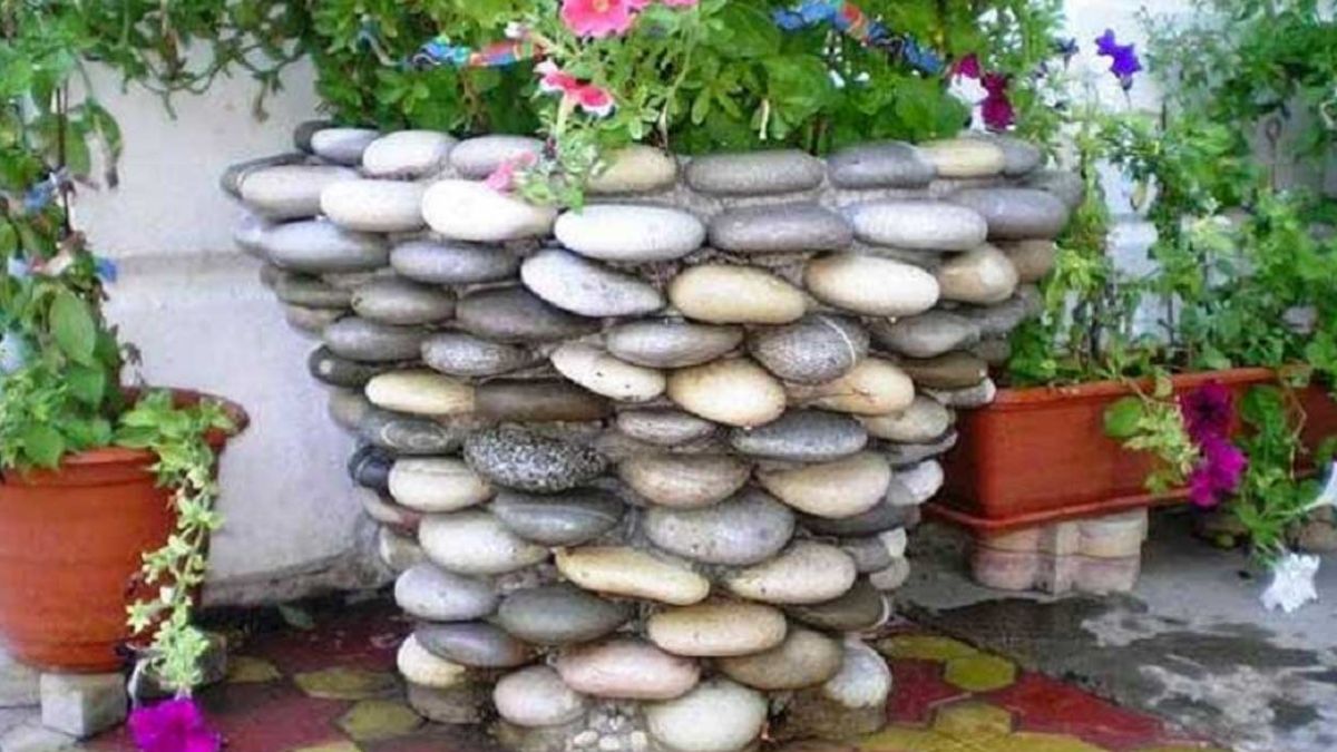 Ideas for stone planters