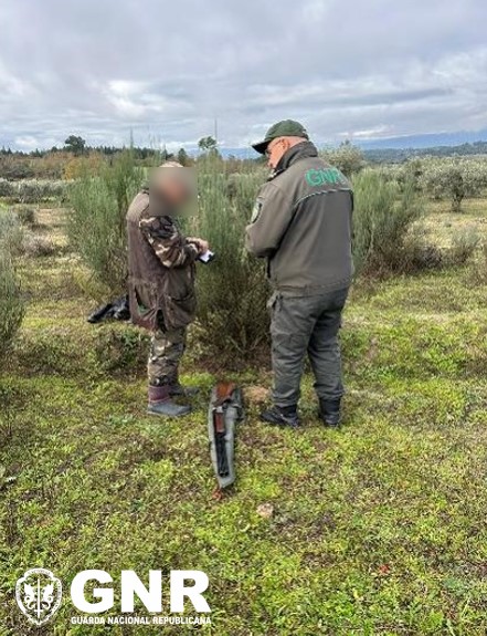 About 200 people arrested in operation of GNR hunting inspection