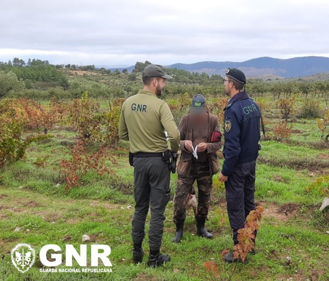 About 200 people arrested in operation of GNR hunting inspection