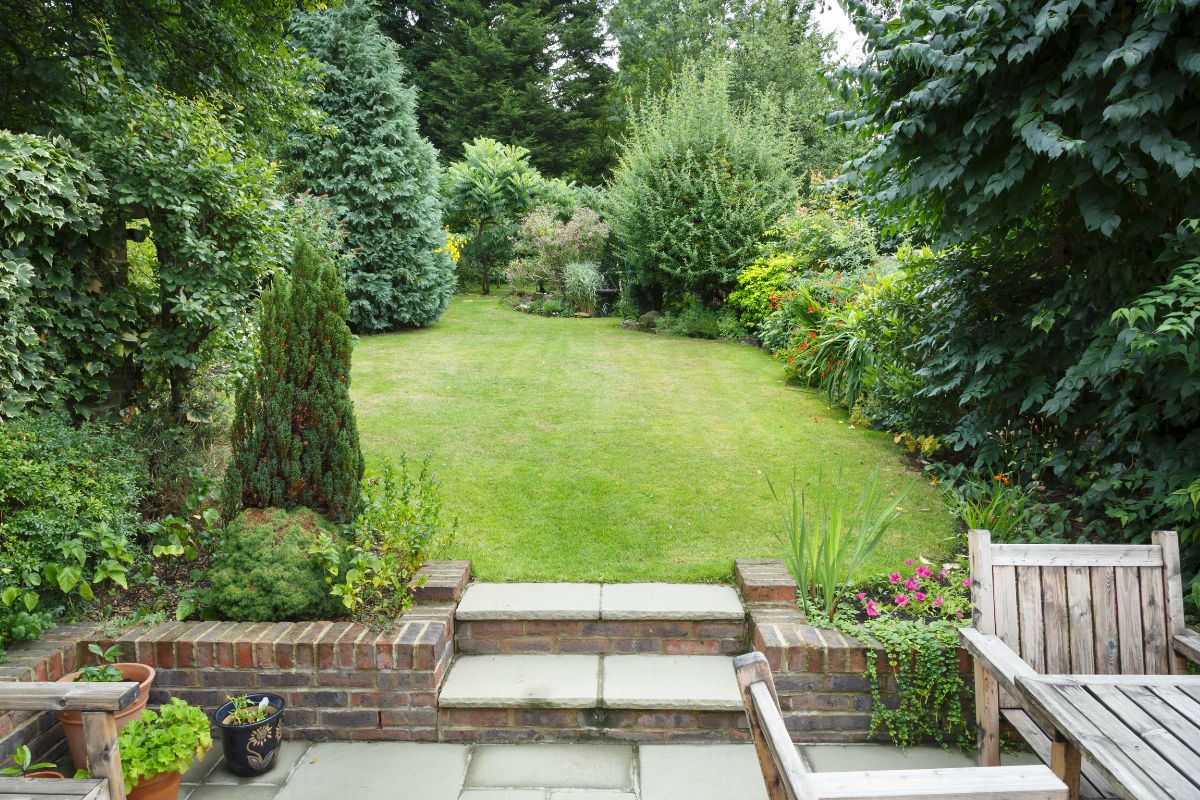 Garden with terrace