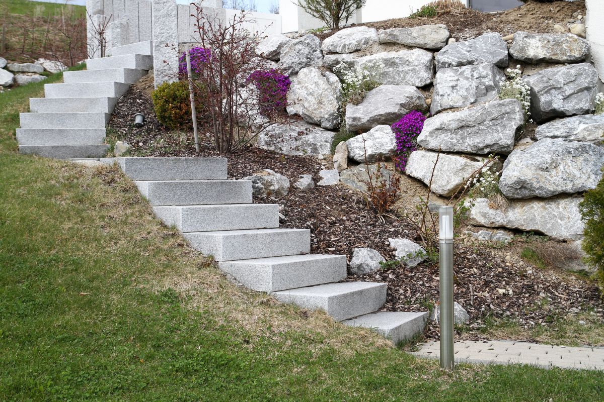 slope garden ideas