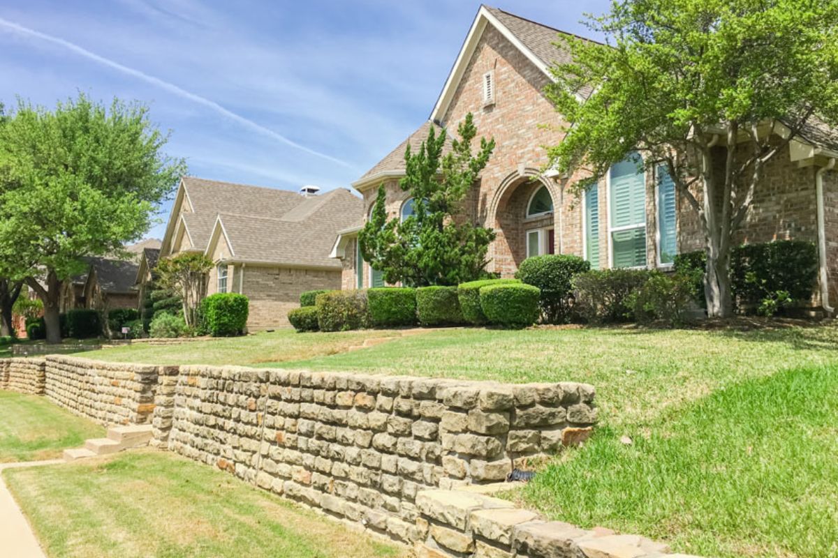 Terraced garden