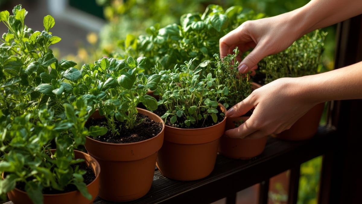 How to survive the aromatic plants on the balcony