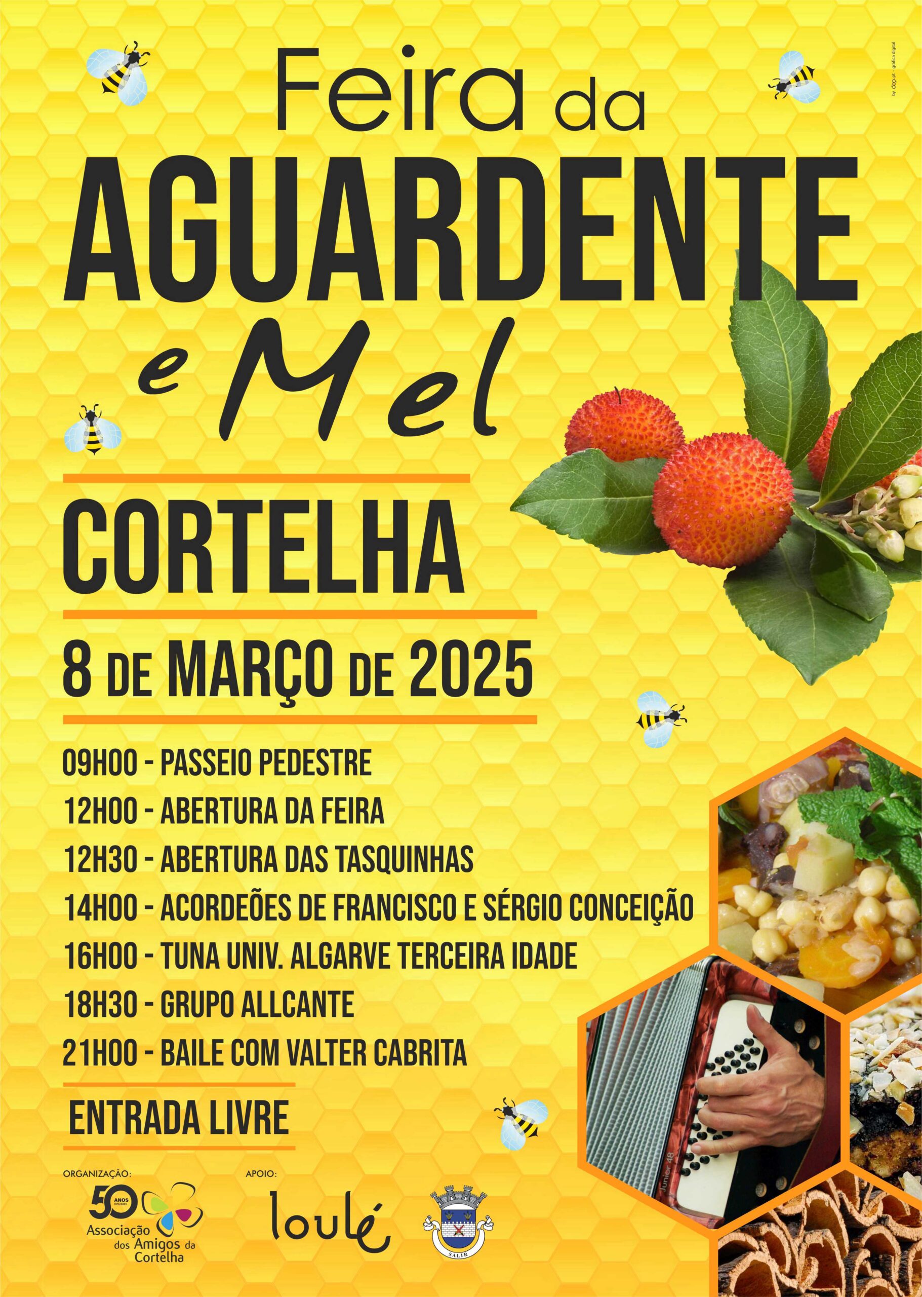 Brand of brandy and honey promotes traditions of the Serra do Caldeirão