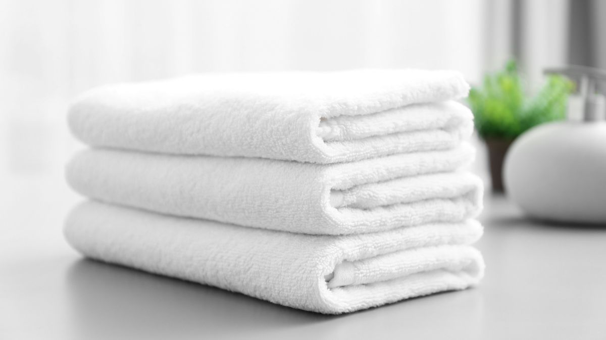 How to clean towel full of bacteria