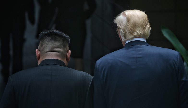 Trump gave the quiet Kim Jong-un