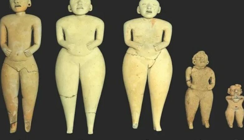 2400 -year -old dolls with “dramatic expression” found at the top of pyramid in El Salvador