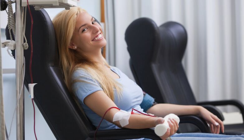 Giving blood often can make us healthier