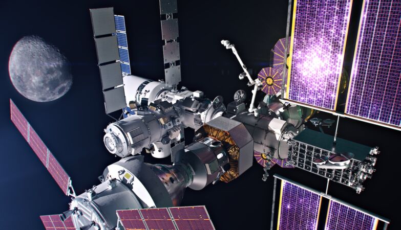 NASA and SPACEX build the most advanced space station ever: it will orbit the moon