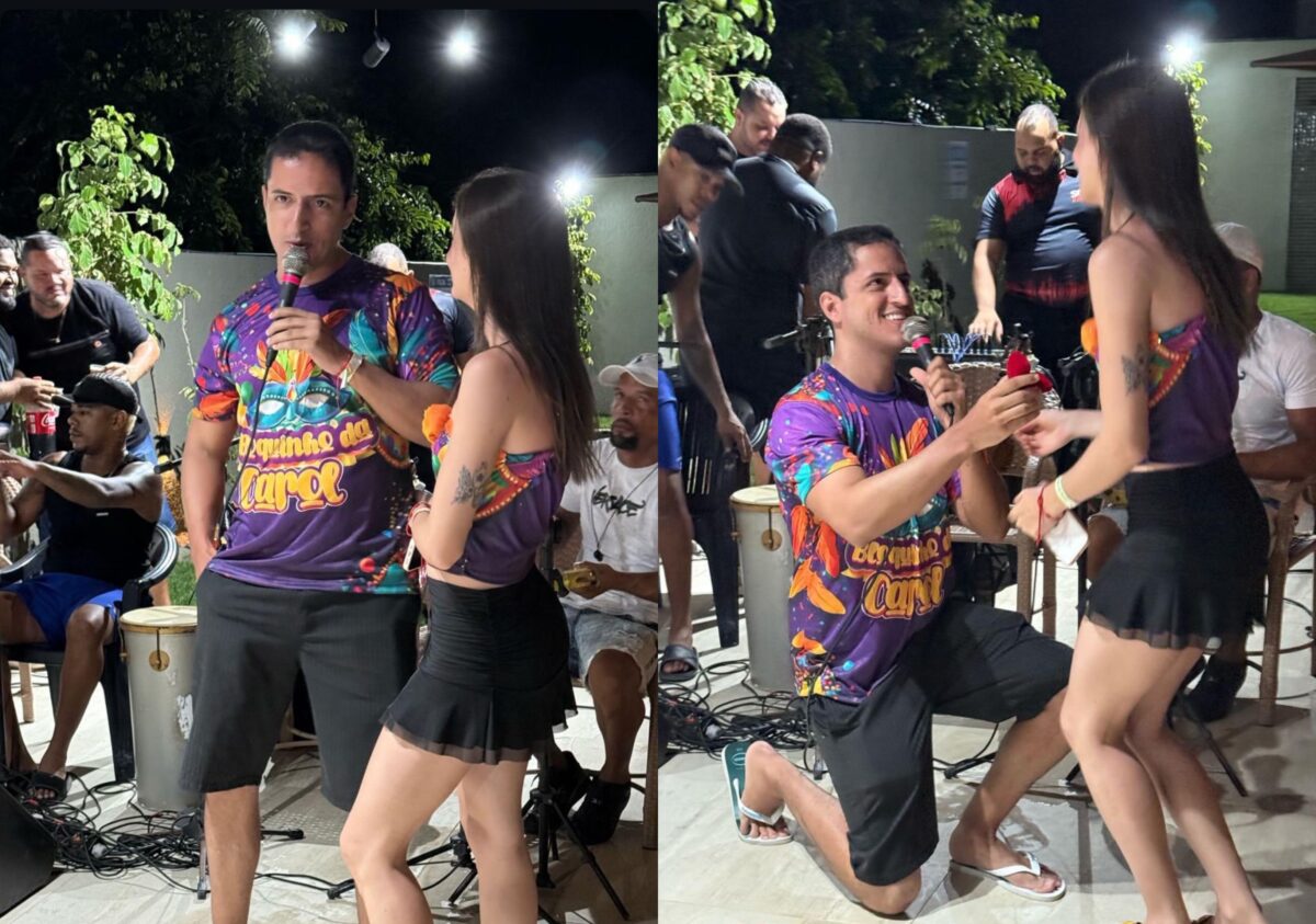 Bruno Borges, the Acre Boy, asks young people to marry a carnival night; See photos