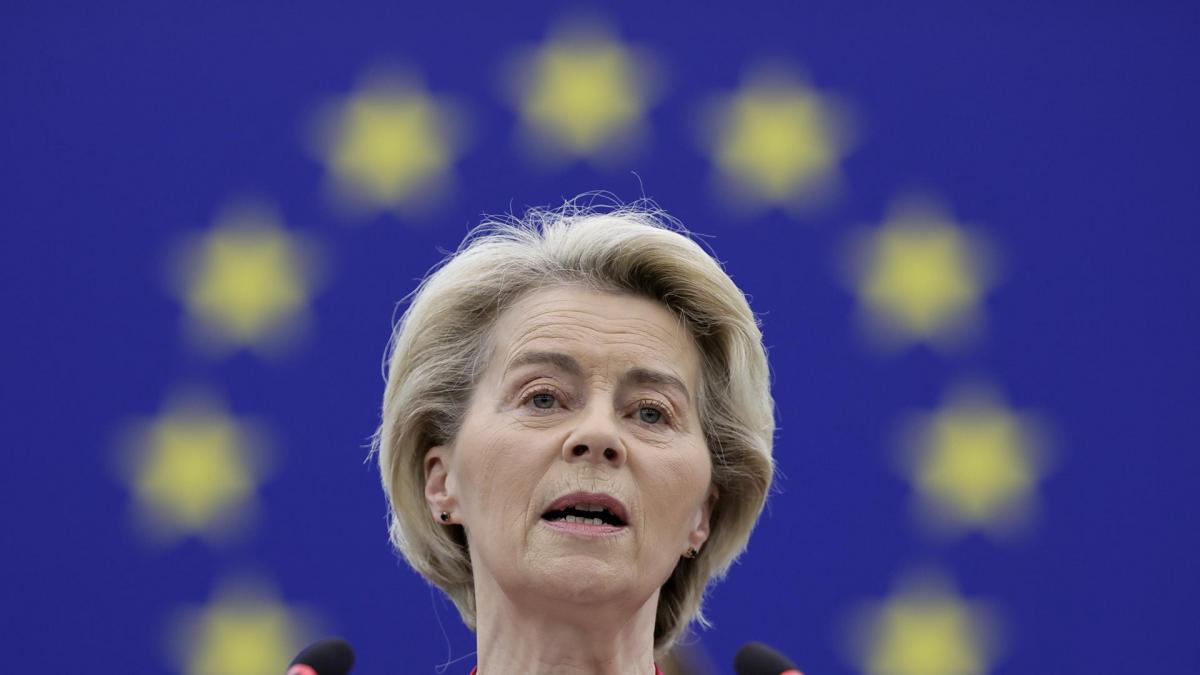 Von der Leyen states that "the time of illusions" is over and insists on the EU to increase armament spending