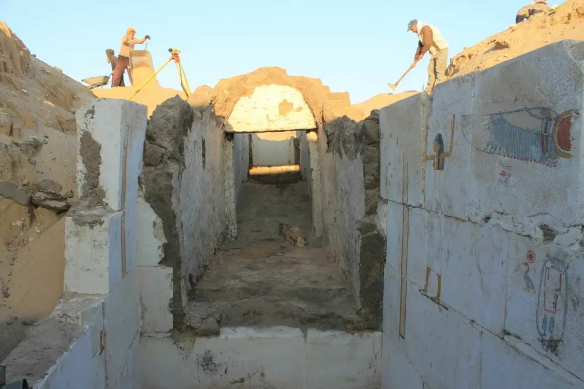 Discovered tomb with 3600 years of mysterious Guerreiro Pharaoh in Egypt