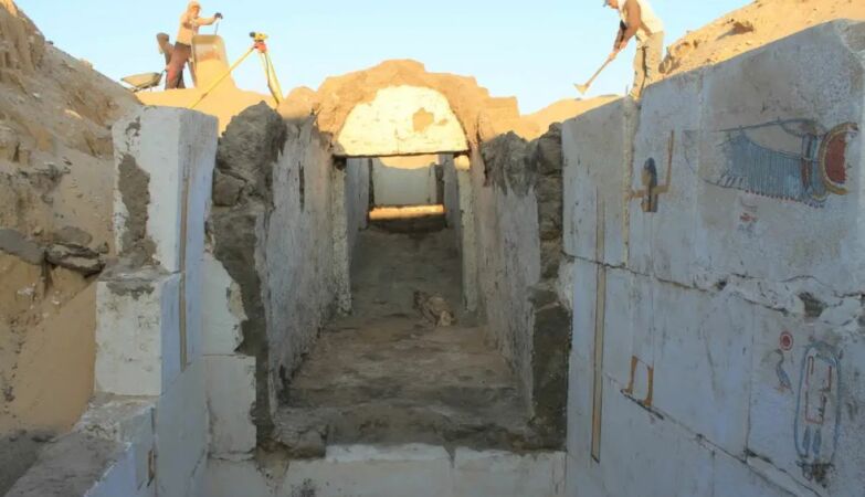 Discovered tomb with 3600 years of mysterious Guerreiro Pharaoh in Egypt