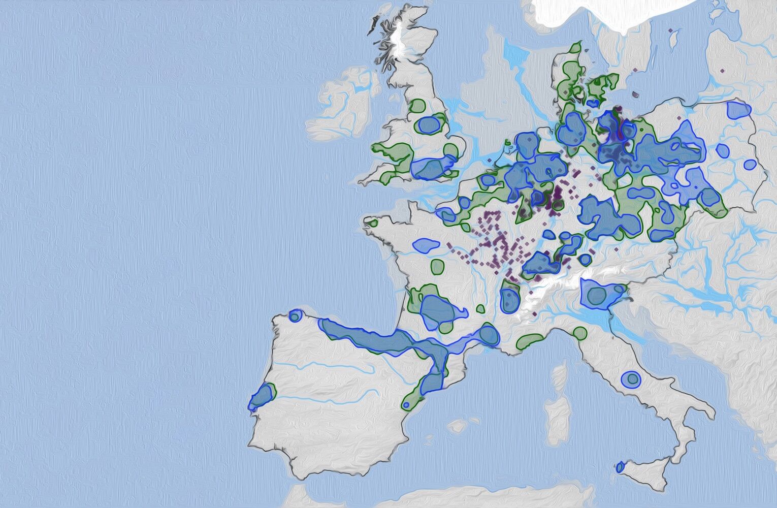 When the cold squeezed, humans migrated to east