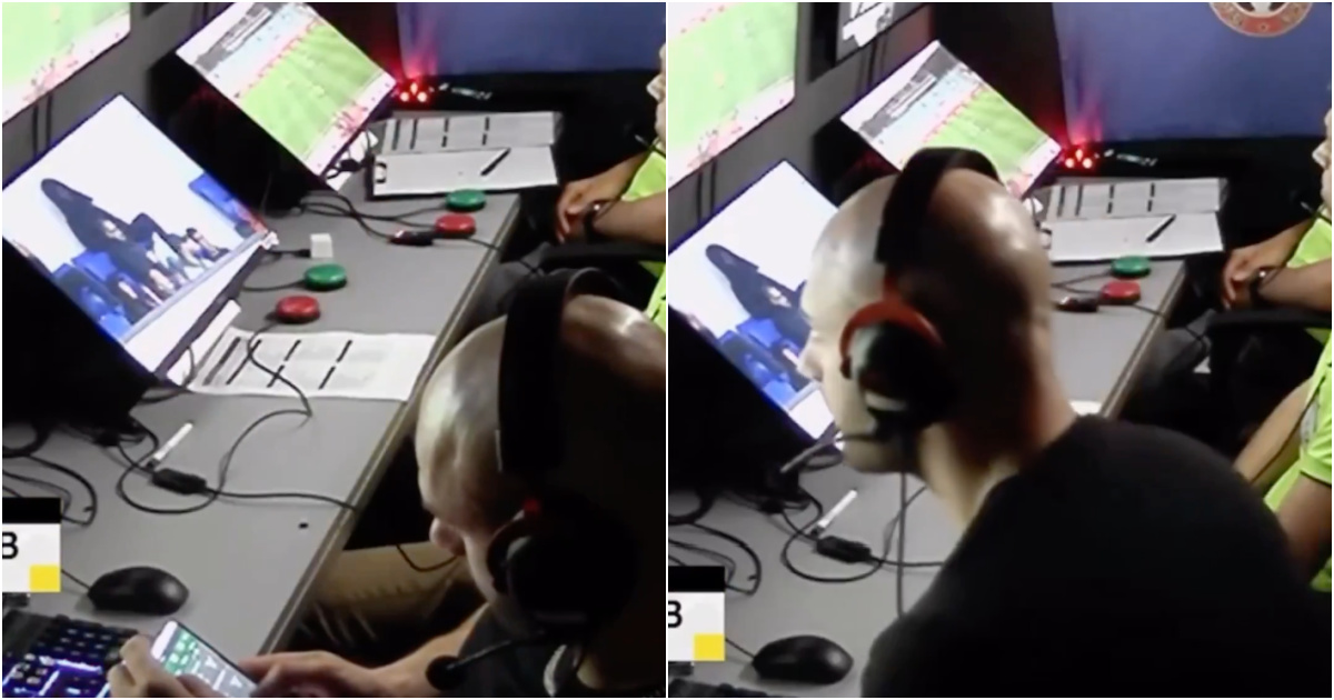 Video technician allegedly caught bet to bet on Var's room during a game in Bulgaria