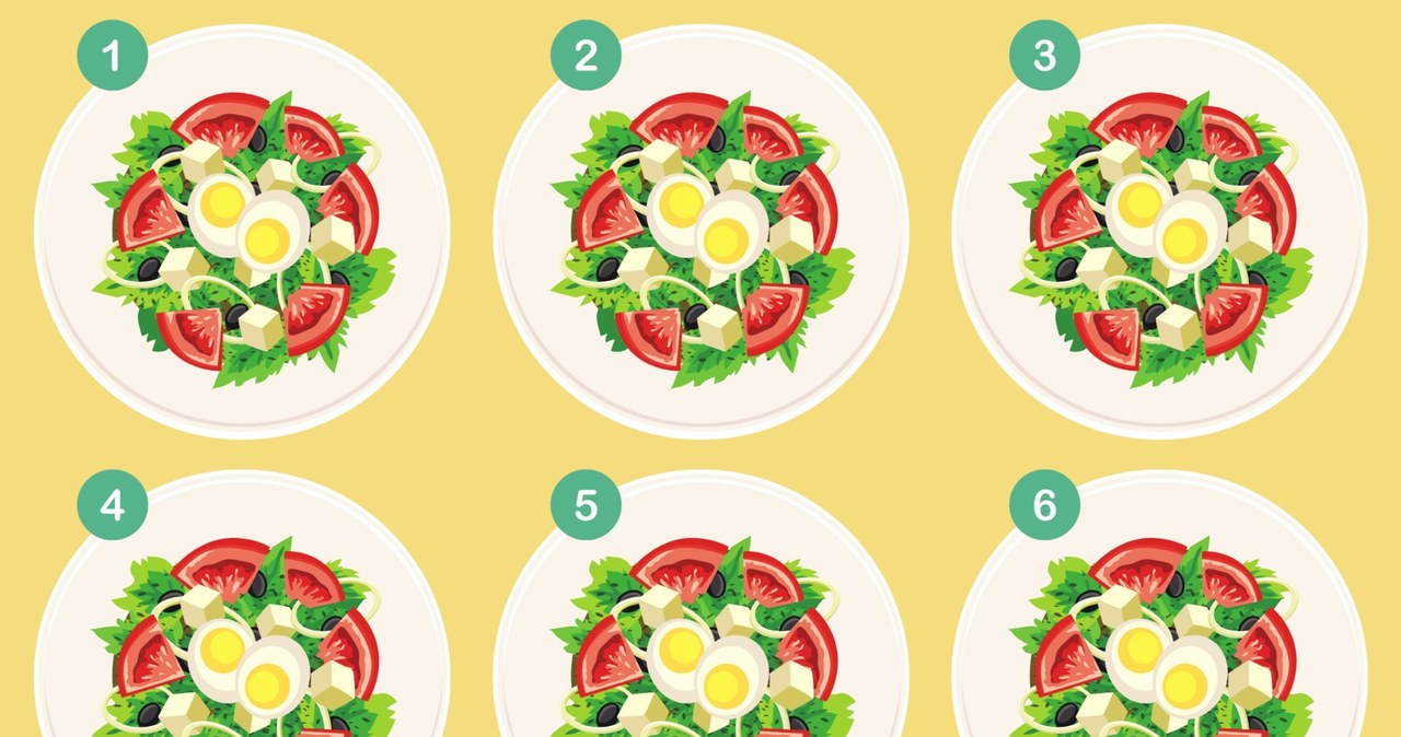 Which salad picture contains the difference? /Editors now cook /canva pro