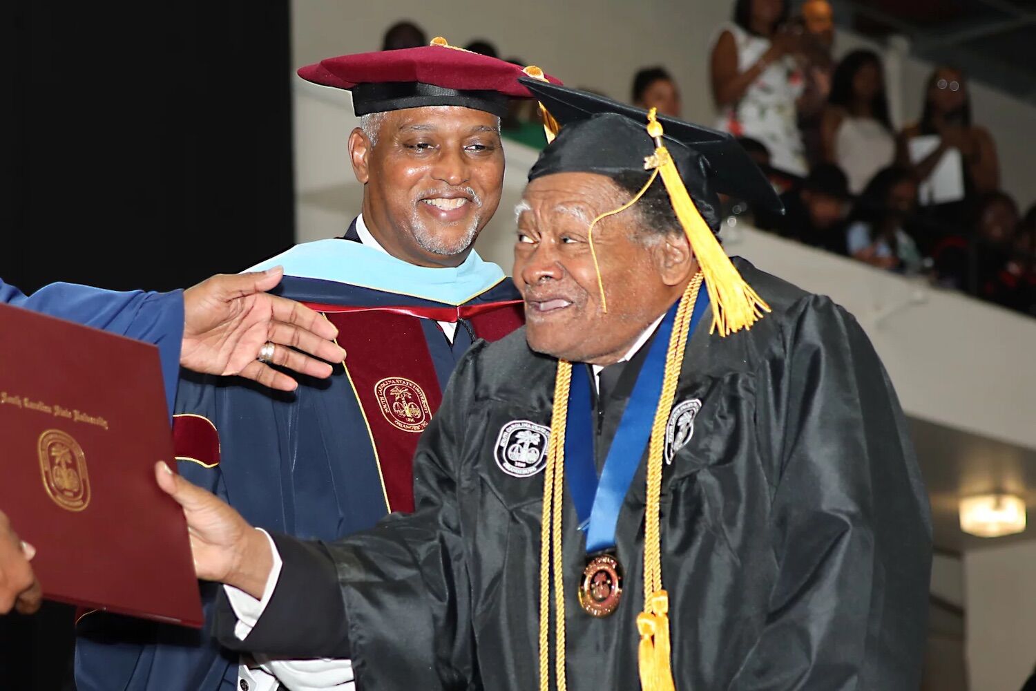 He graduated from the university at the age of 79. A tragedy inspired him to enroll himself