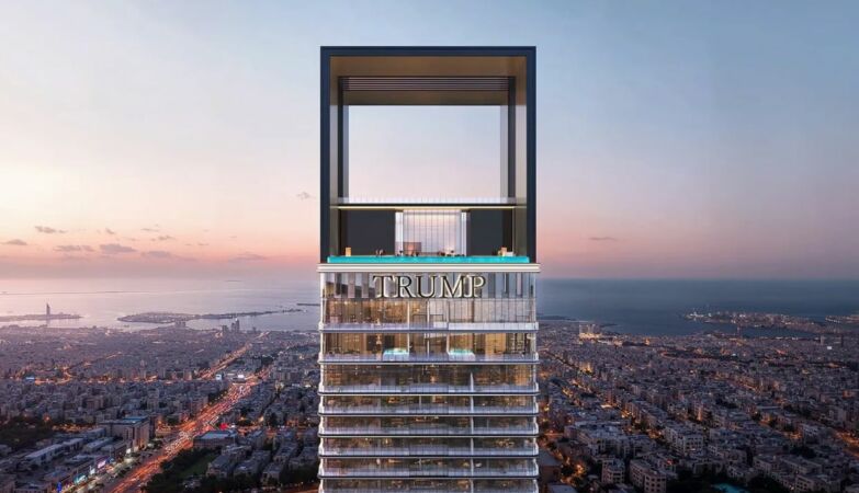 The highest pool in the world will be built on Dubai's Trump Tower