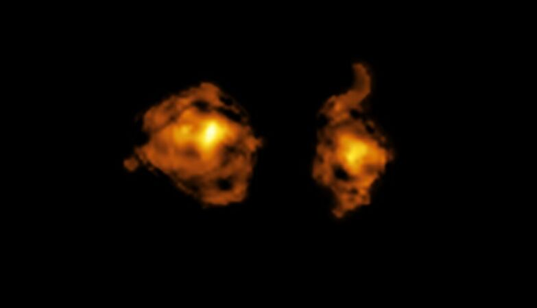 First “cosmic struggle” of the usual: black hole injured a galaxy