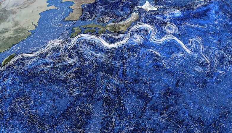 Ocean in motion: NASA's hypnotizing video shows the earth's aquatic motorways