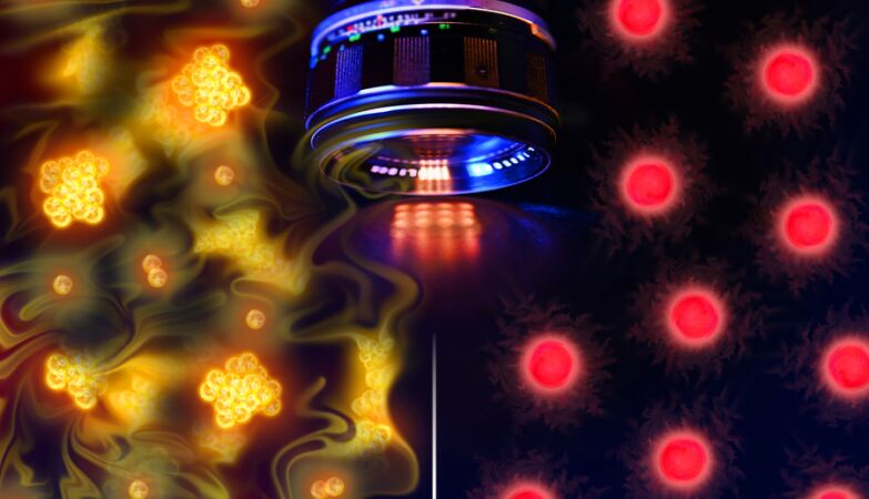 Captured the first images of isolated atoms