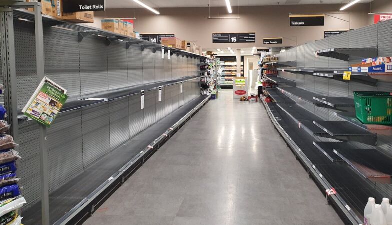“Crazy customers took bread out of my hand!”: Be a repositor on blackout