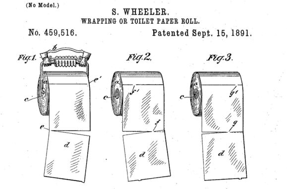 The correct way to hang hygienic paper, explained by its inventor