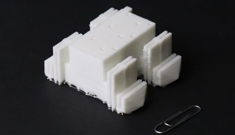 Small flexible robots can (literally) escape the printer that created them