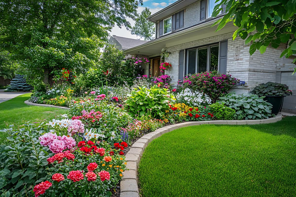 The flower beds ordered: here is the makeup