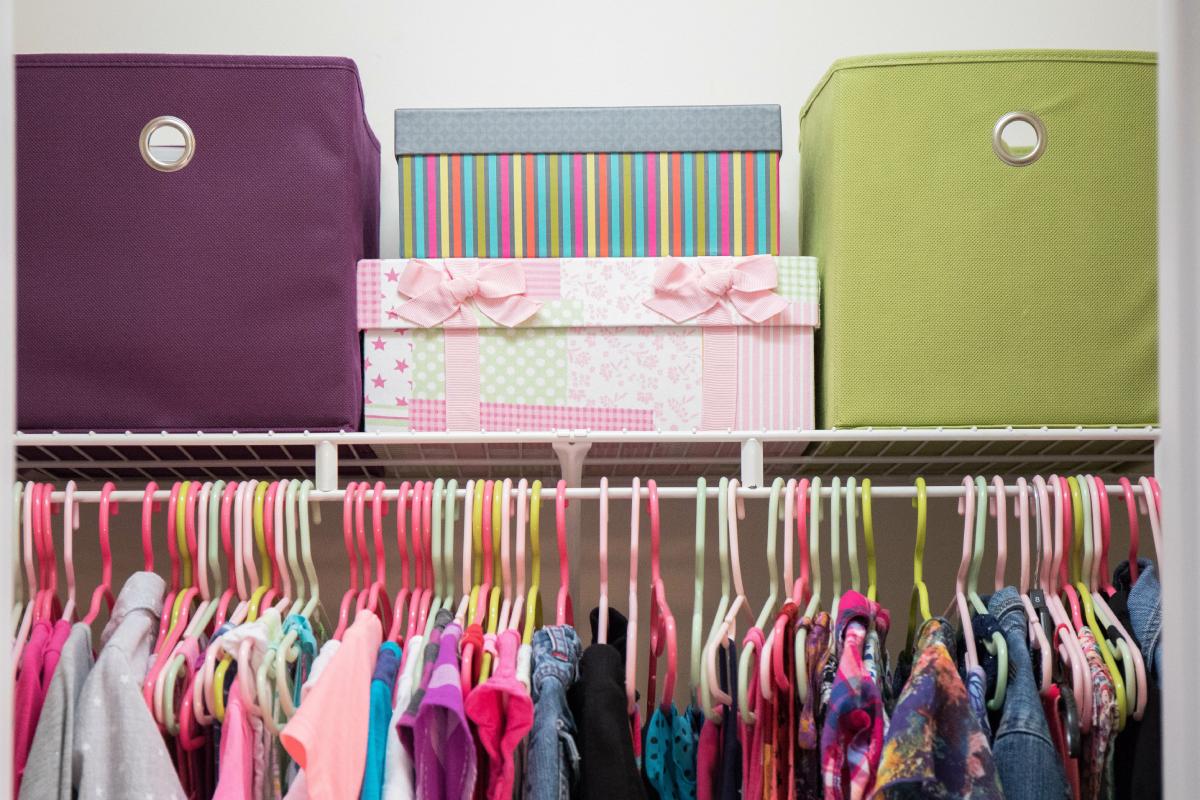 Children's wardrobe change