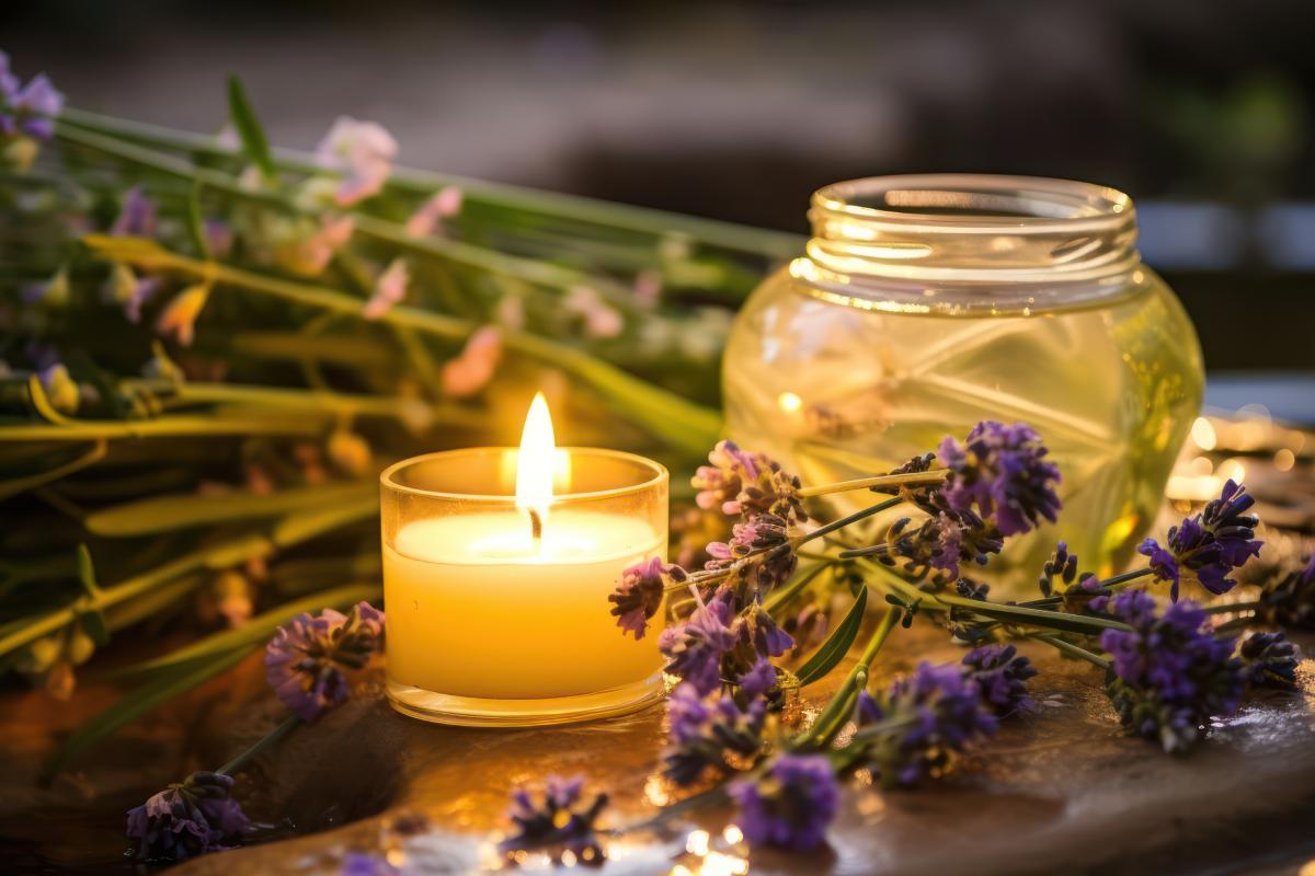 Perfume home in a natural way