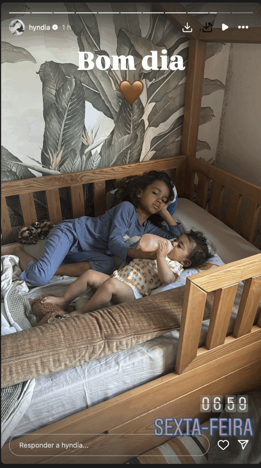 Love! ‘ Babada ’, Rita Pereira shows the son to make the bottle to his baby